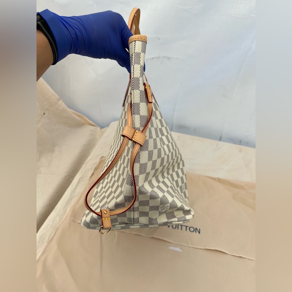 Damier Azur Neo Neverfull GM Rose Ballerine - Picture 5 of 8